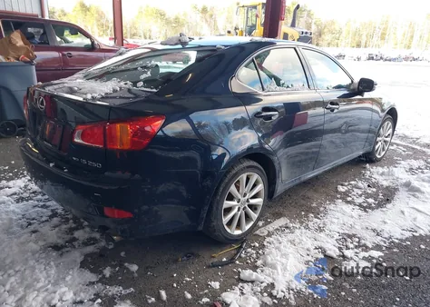 2009 Lexus Is 250 from USA, damaged, VIN JTHCK262395032015